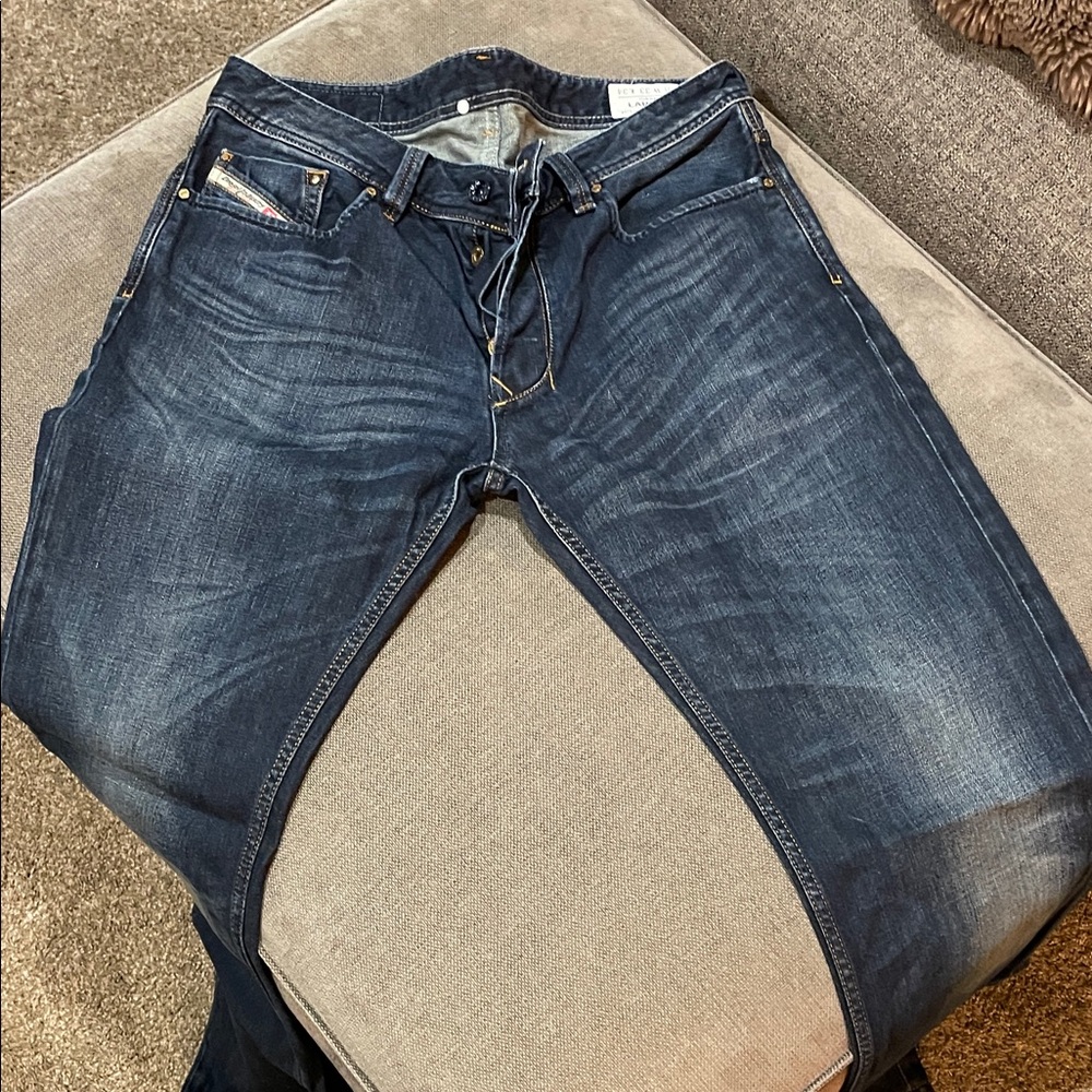 Diesel Dark Blue Slim Fit Jeans